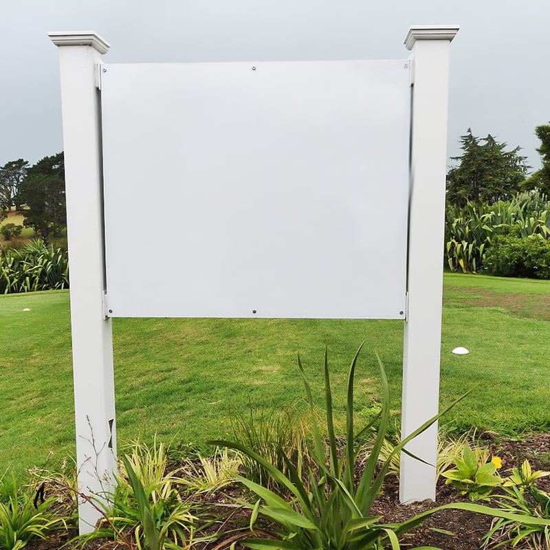 Egyéni magasság PVC jelkeret